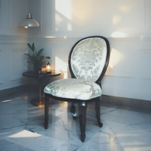 齊班得爾圓背餐椅