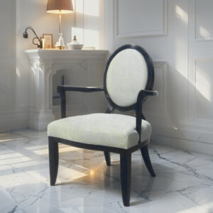 橢圓背扶手椅(無面布款)